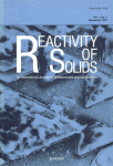 Go to journal home page - Reactivity of Solids